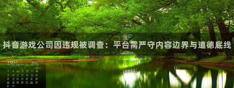南京pp电子子电子商务有限公司：抖音游戏公司因违规被调查：平台需严守内容边界与道德底线